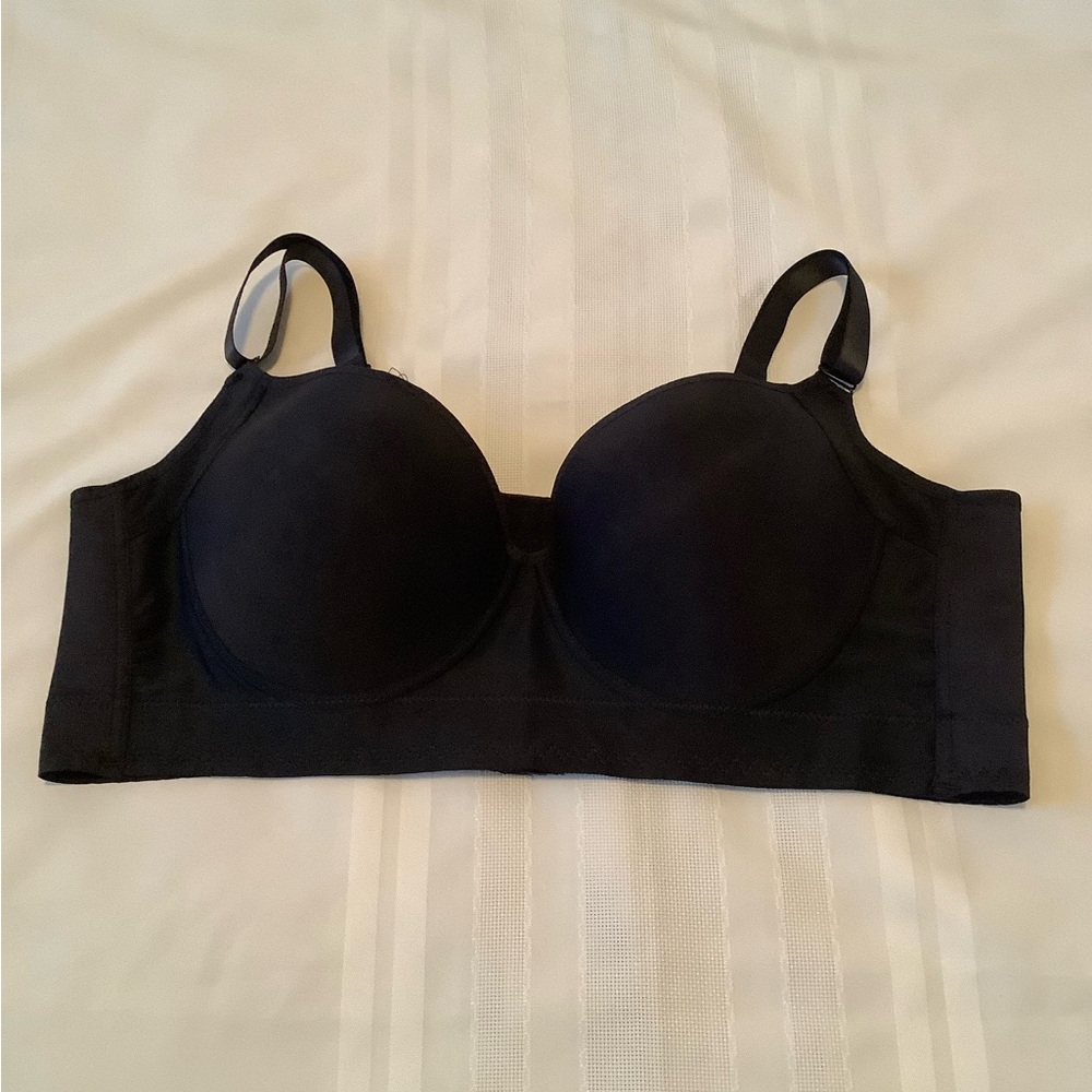 Women's Black Strapless Bra